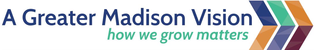 shows the logo for A Grater Madison Vision